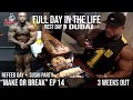 3wks Out- Full Day In The Life Rest Day Dubai - Refeed Day & Sushi Party