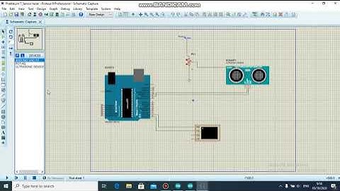 Praktikum 6_Sensor Jarak,Serial Monitor dan LCD