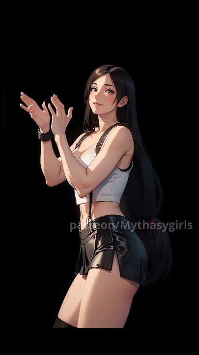 Tifa Lockhart dance with a hidden frame!