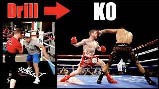 Canelo Alvarez | Crazy Drills That Became KO's - Breakdown