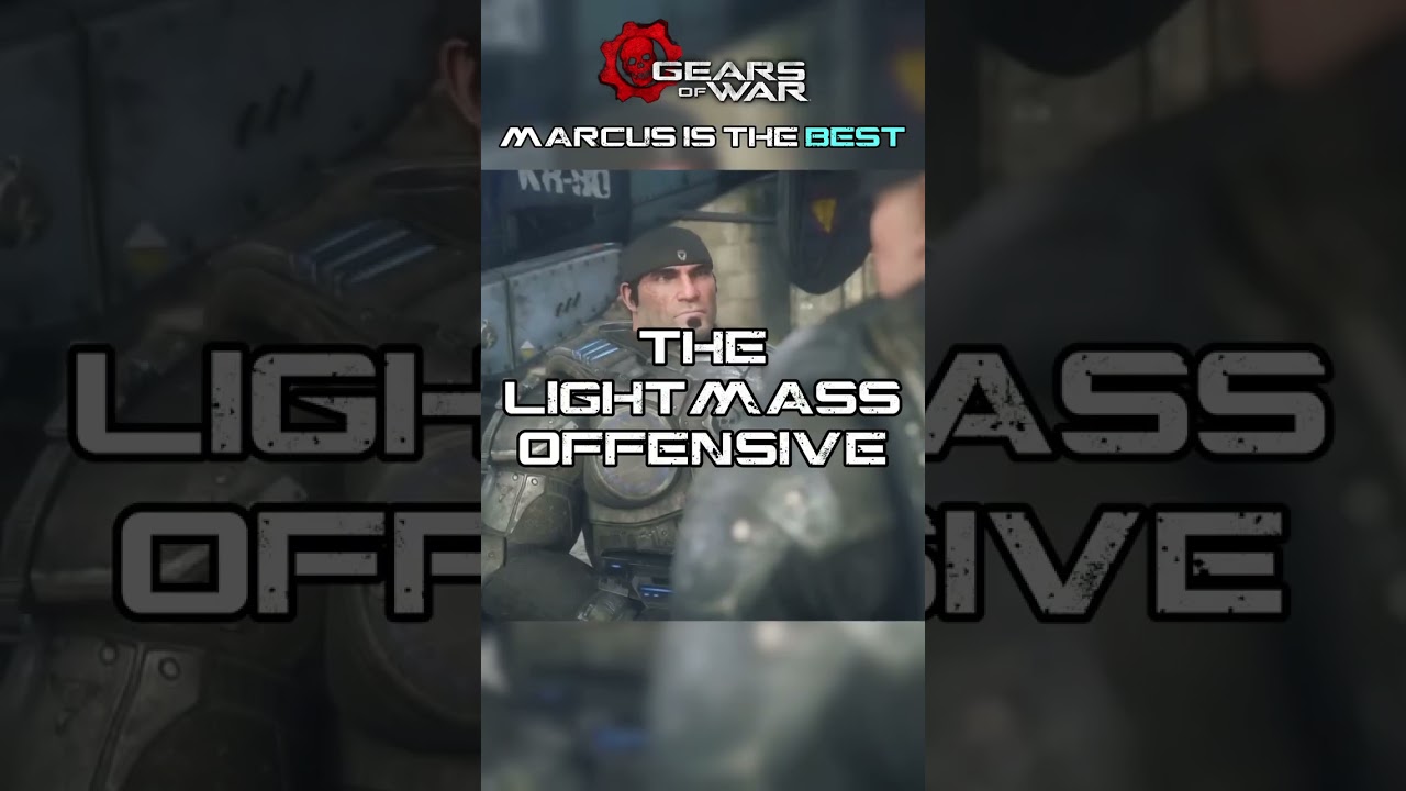 Why Marcus Fenix was the BEST Gear soldier! | Gears of War Lore #gearsofwar #gears5 #shorts #gaming