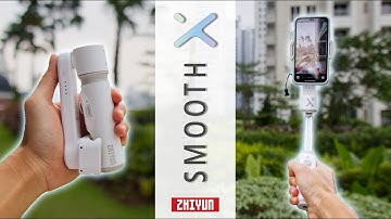 A TINY Gimbal/Selfie Stick For EVERYONE! - Zhiyun Smooth X Unboxing and Mini Review