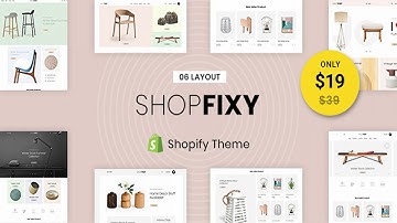ShopFixy - Sectioned Multipurpose Shopify Theme | Themeforest Website Templates and Themes