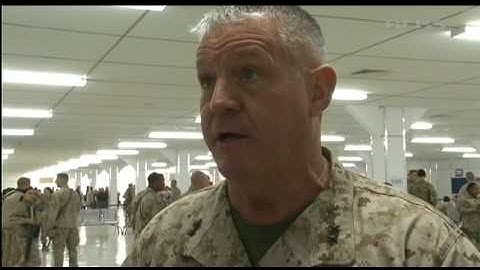 US Commander handover ceremony 12.03.12