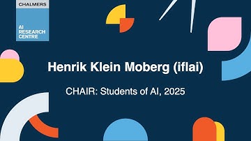 Henrik Klein Moberg (iflai) at CHAIR: Students of AI, 2025