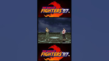 The Kof 97 Kyo Vs Chizuru #kof #multiplayer #arcade