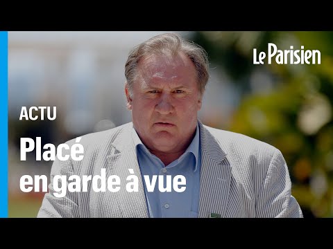 Gérard Depardieu placé en garde à vue pour deux affaires d’agressions sexuelles sur des tournages