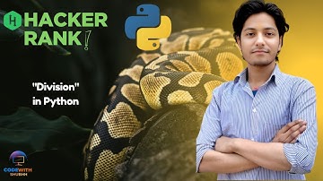 "Integer & Float Division" in Python HackerRank Practice Question