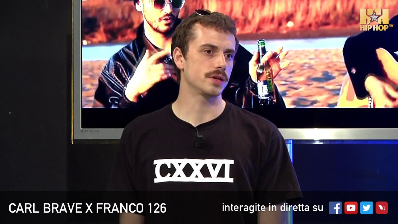 carl brave x franco 126 live su hip hop tv youtube carl brave x franco 126 live su hip hop tv youtube
