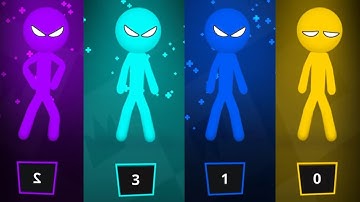 Stickman Random Mini Games fight | Stickman Party  2 3 4 Gameplay | Android/IOS | DYAN