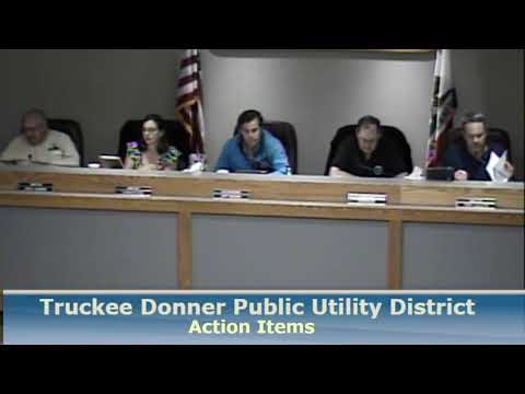 Truckee Donner PUD Board