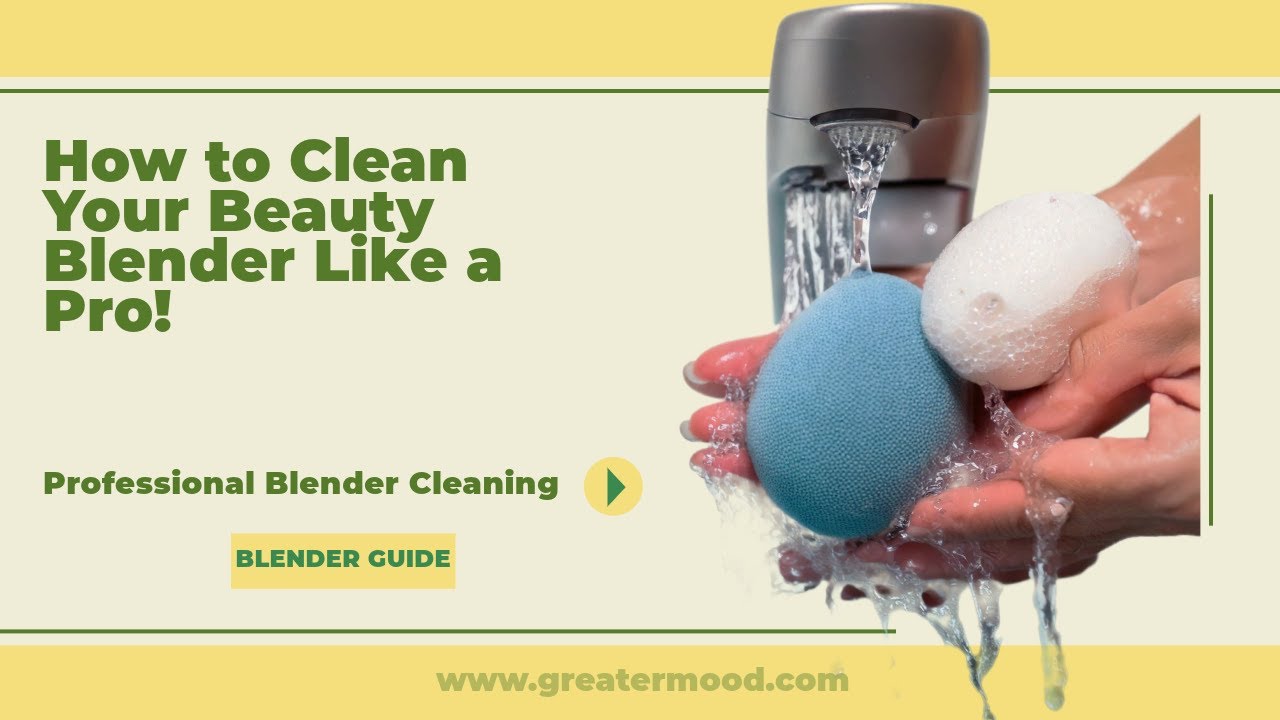 How to Clean Your Beauty Blender Like a Pro! - YouTube