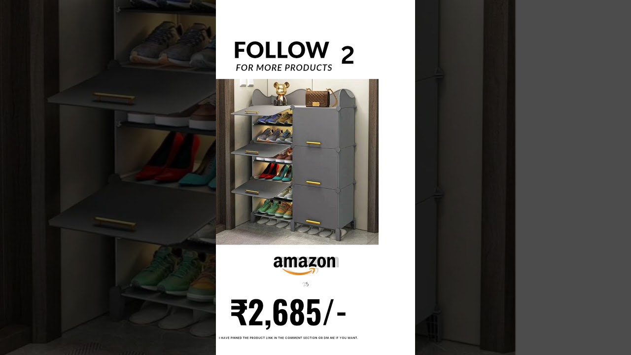 Top 5 Shoe Racks Under ₹3000 🛒 | Best Space-Saving Home Organizer | Amazon Must Haves India