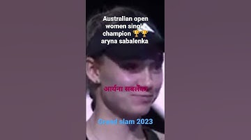 Australian open women