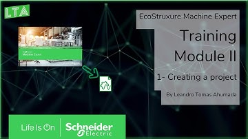EcoStruxure Machine Expert Training - M2.1 Creating a project