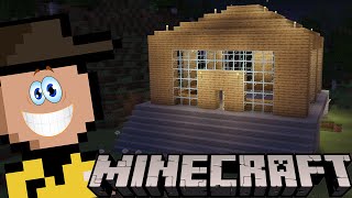 CONSTRUÍ UMA CASA 'da hora' (Minecraft Zero Mortes • E3)