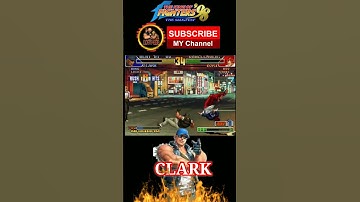 clark kof 98 combos hack sdm #kof98
