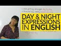 Idioms Related to Day and Night