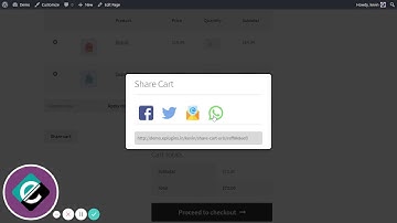 Share Cart URL for WooCommerce