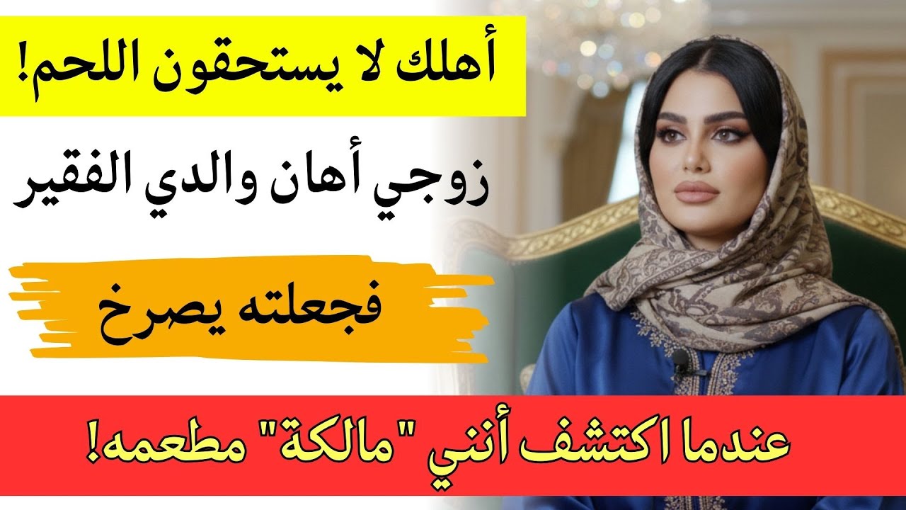 طلب زوجي لحم بقر فاخر كهدية لوالديه، وعندما طلبت منه أن يطلب بعضاً منه لوالديّ أيضاً، صرخ في وجهي !