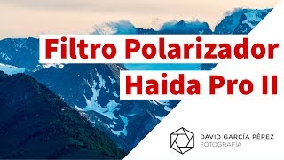 Filtro Polarizador Haida Pro II - YouTube