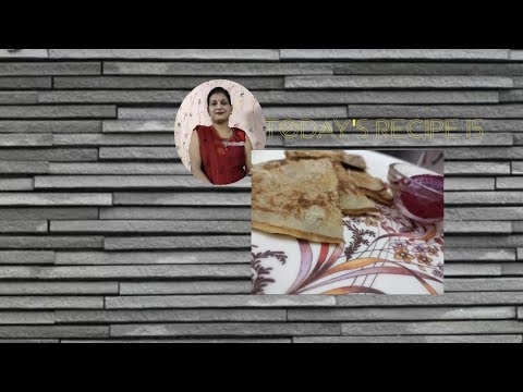 वीडियो: अखरोट भरने के साथ पैनकेक रोल