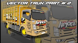 #vector #desaingrafis #Andhikailham Cara membuat vector truk part 2 screenshot 5