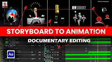 Storyboard to Animation in After Effects | Documentary-Style Video Editing Tutorial