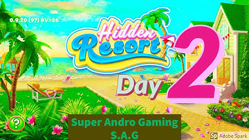 Hidden Resort Adventure Bay DAY 2 gameplay walkthrough android ios hidden objects game 2020