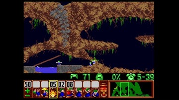 SNES Lemmings Mayhem level 26