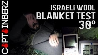 Israeli Wool Blanket Test (30 Degrees)