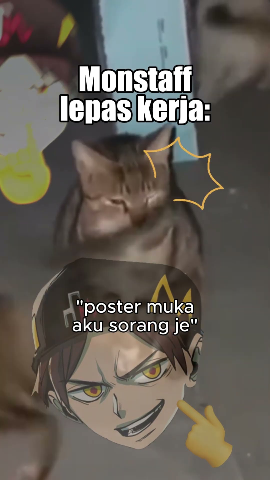 Jangan gentar semua! Monstaff happy je ?