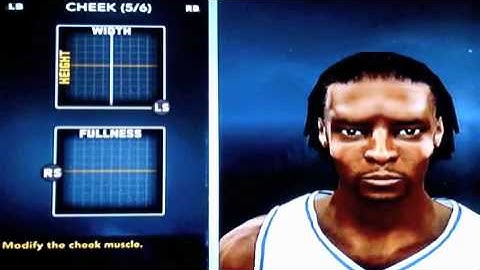 nba2k12 How to create the young Chris Bosh