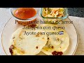 Como preparar masa de harina de arroz y pupusas de jalapeño con queso