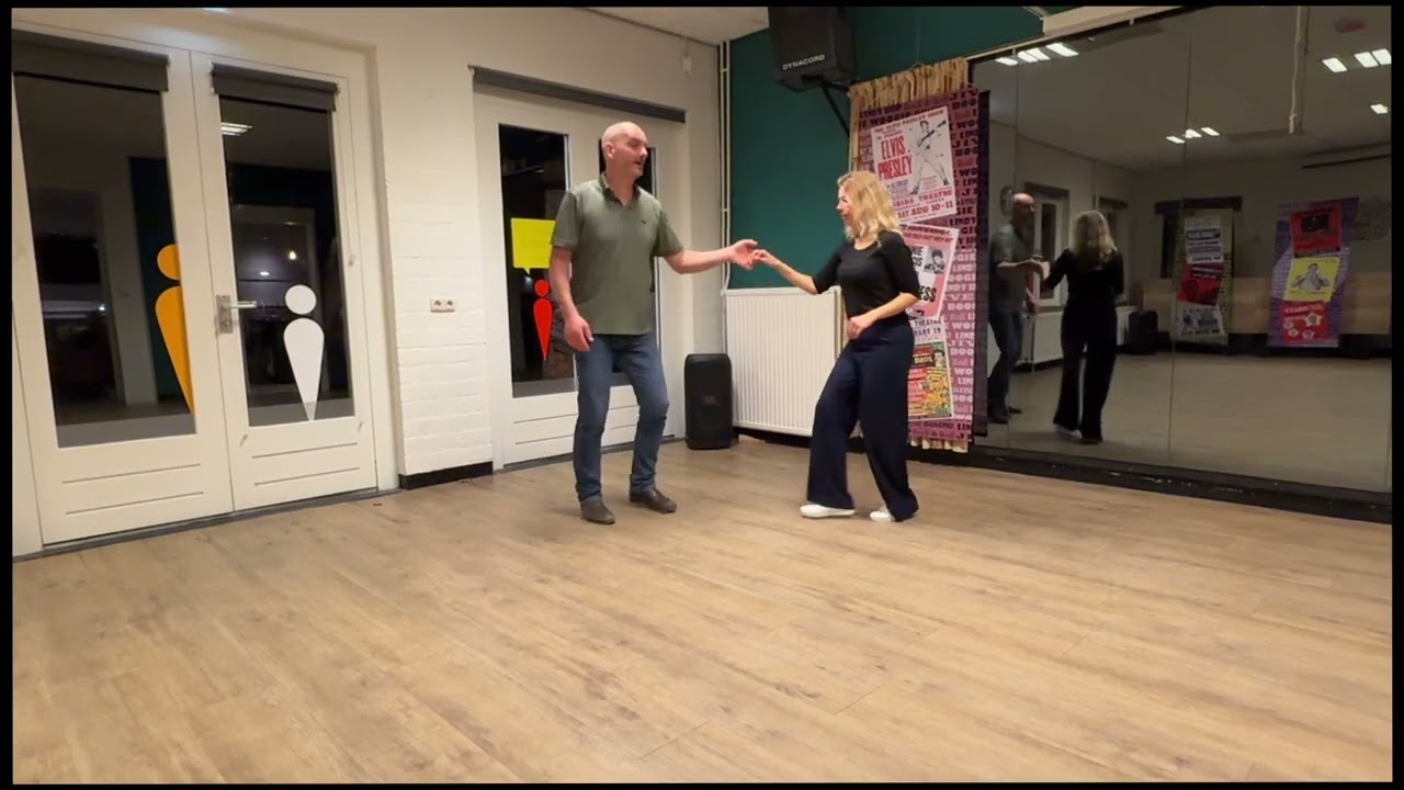 Boogie Woogie Club The Thunderbirds advanced class - Cros and Slide Step