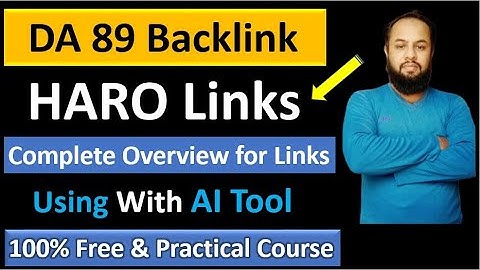 HARO Link Building: How To Get HARO Backlinks (Free)