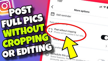 (NEW UPDATE) How to Upload Full Photos WITHOUT Cropping / Editing on Instagram