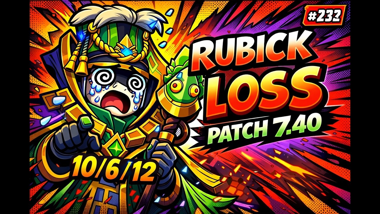Rubick This was almost, but can't live | Patch 7.40 | Loss | Turbo | Dota 2 #233 🧙‍♂️