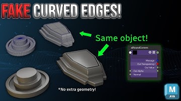 This Node Makes Your Renders Look Better Instantly | Rounded Corner Shader in Maya!