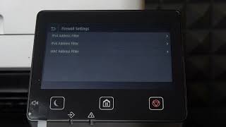 CANON i-SENSYS MF657Cdw – How to Manage Firewall Settings