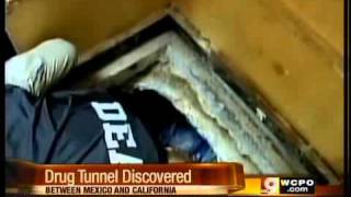 Drug tunnel found in San Diego