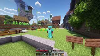 Minecraft - maaere's Blumenwiese - Kiche planen und Turm bauen