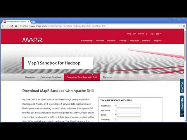 Connect to MapR Sandbox with Apache Drill: SAP Lumira 1.25