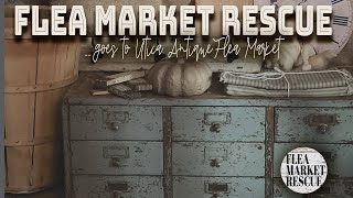 COME THRIFT SHOP WITH ME FOR HOME DECOR AT THE JULY 2022 UTICA FLEA MARKET!