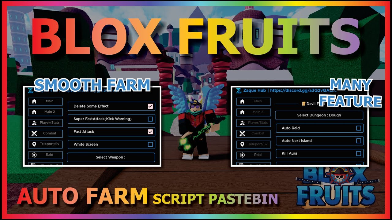 BLOX FRUITS Script Pastebin 2022 UPDATE AUTO FARM