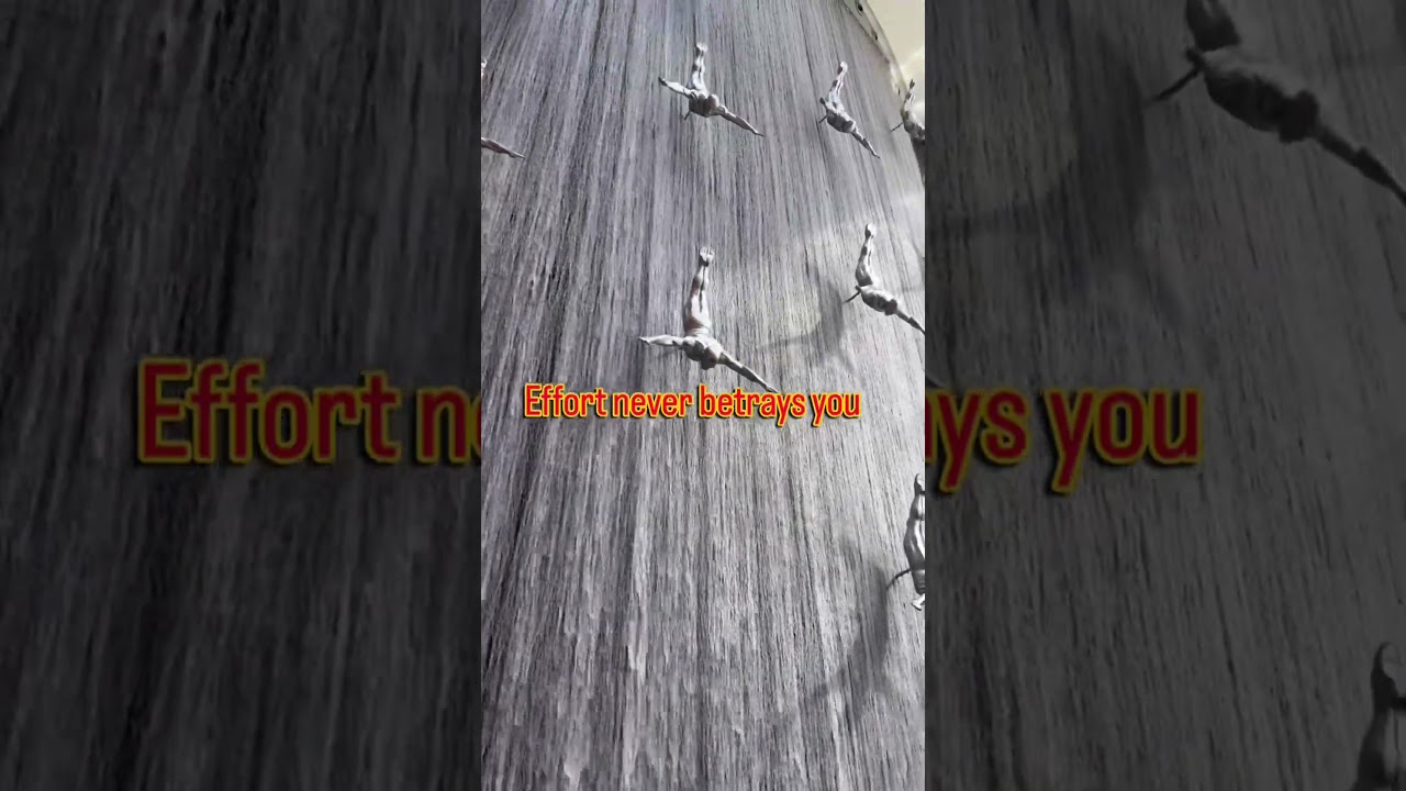 Effort Never Betrays You 🏔️ Trust the Process 💪 