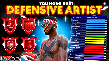 #1 BEST LOCKDOWN BUILD in NBA 2K26 🔥 BEST ALL AROUND LOCKDOWN BUILD 2k26