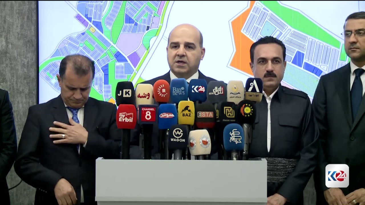 کۆنگرەی رۆژنامەوانی ساسان عەونی وەزیری شارەوانی و گەشتوگوزار