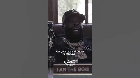 Rick Ross  On Mastering The Art Of Taking An "L" #motivation #rickross  #mindset
