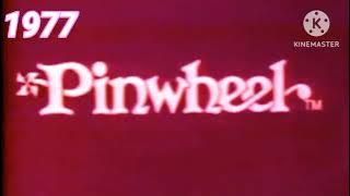Pinwheel logo history 1930 - 2024